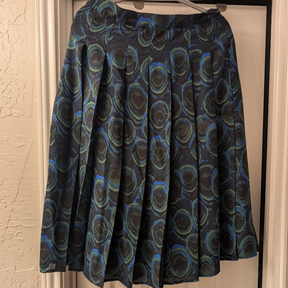 Modcloth peacock skirt